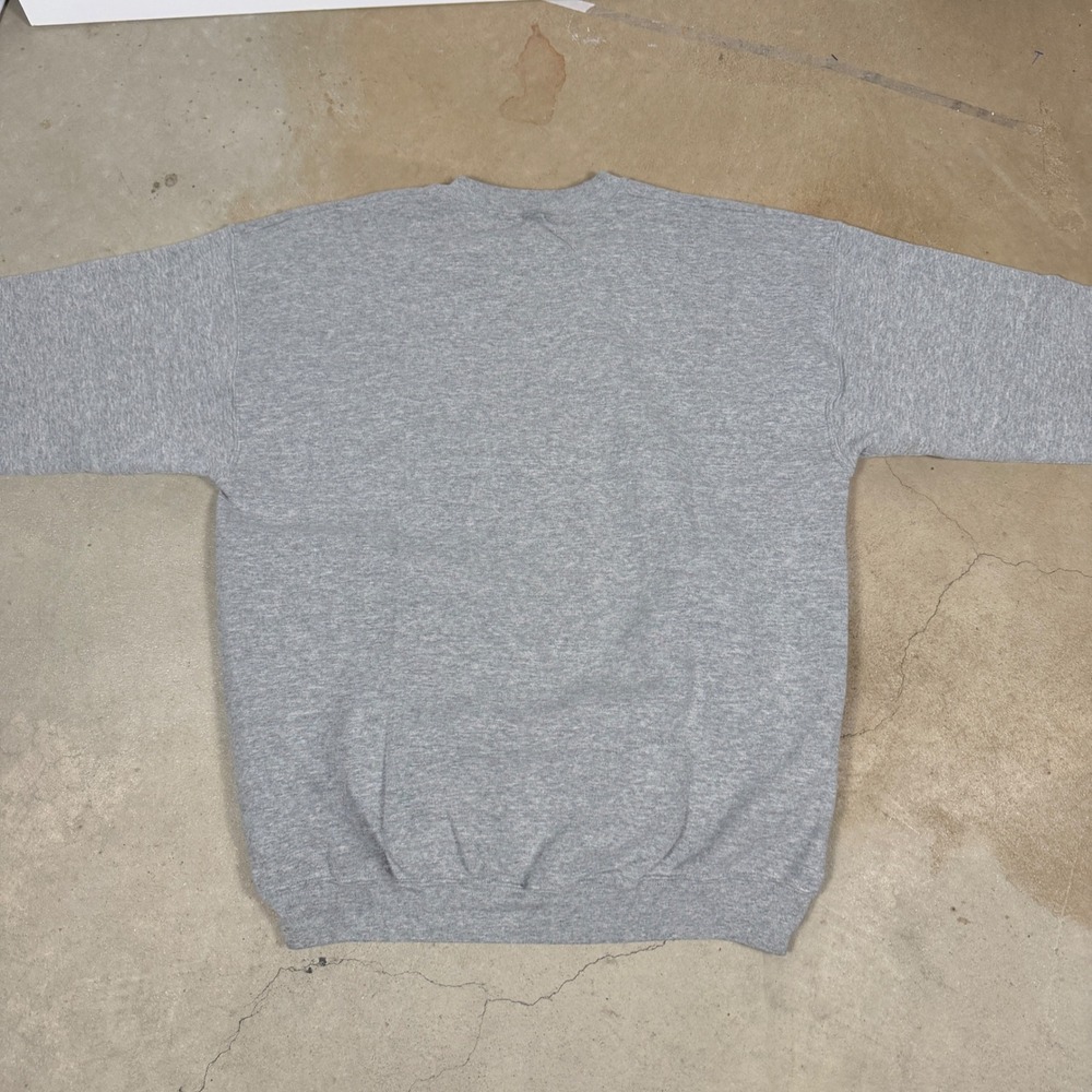 Vintage‎ 90's Michigan Wolverines Crewneck Sweatshirt XL Gray Fruit of the Loom - Picture 4 of 5